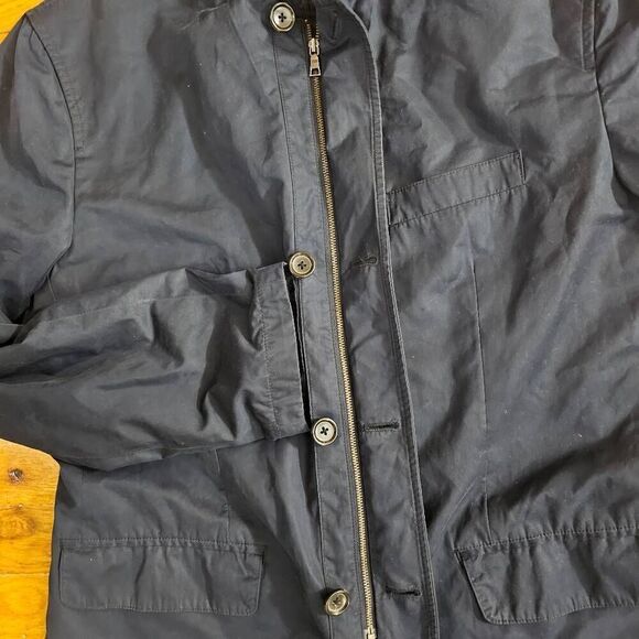 Vince Men's Size 42 Tech Navy Blazer Full Zip Jacket - Picture 9 of 11